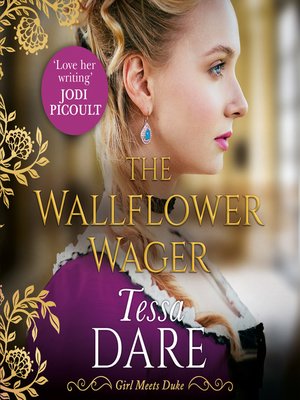 cover image of The Wallflower Wager